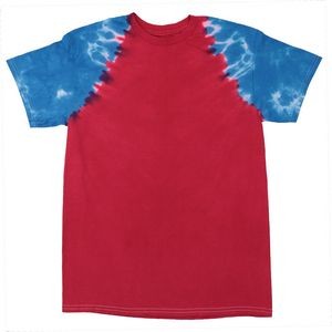 Zig Zag & Baseball Sleeve Tie Dyes
