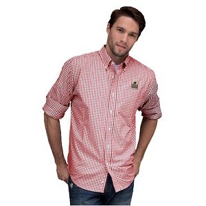 Easy-Care Gingham Check Shirt